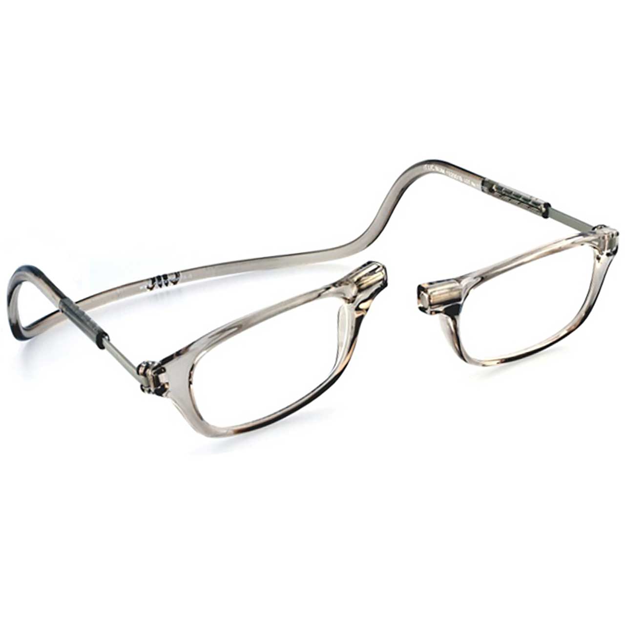 CliC_Classic_Lesebrille_Grey CLIC Classic Magnetlesebrille (Persönliche Sehstärke)
