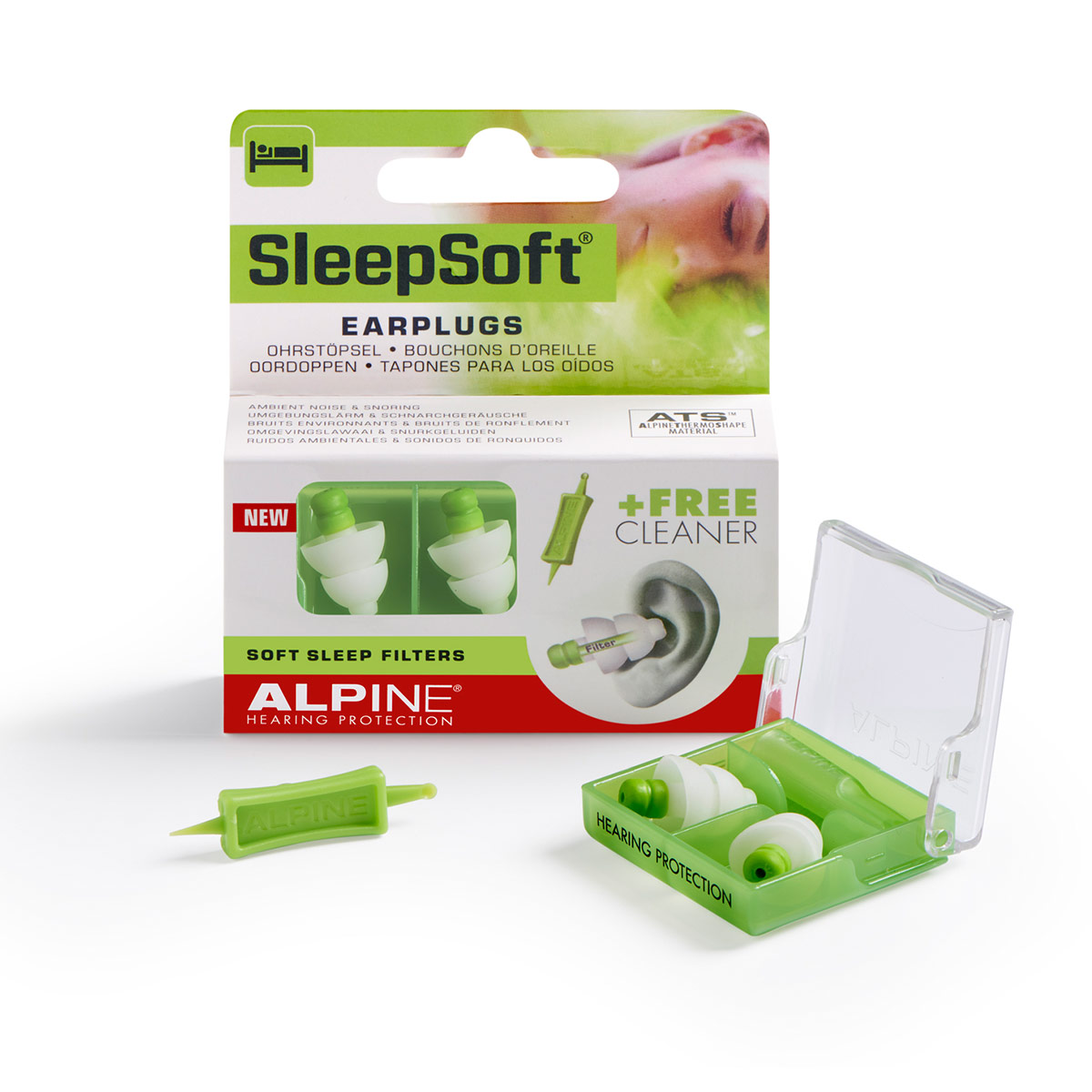 sleepsoft-alpine-geh-rschutz Alpine SleepSoft Gehörschutz (1 Paar)