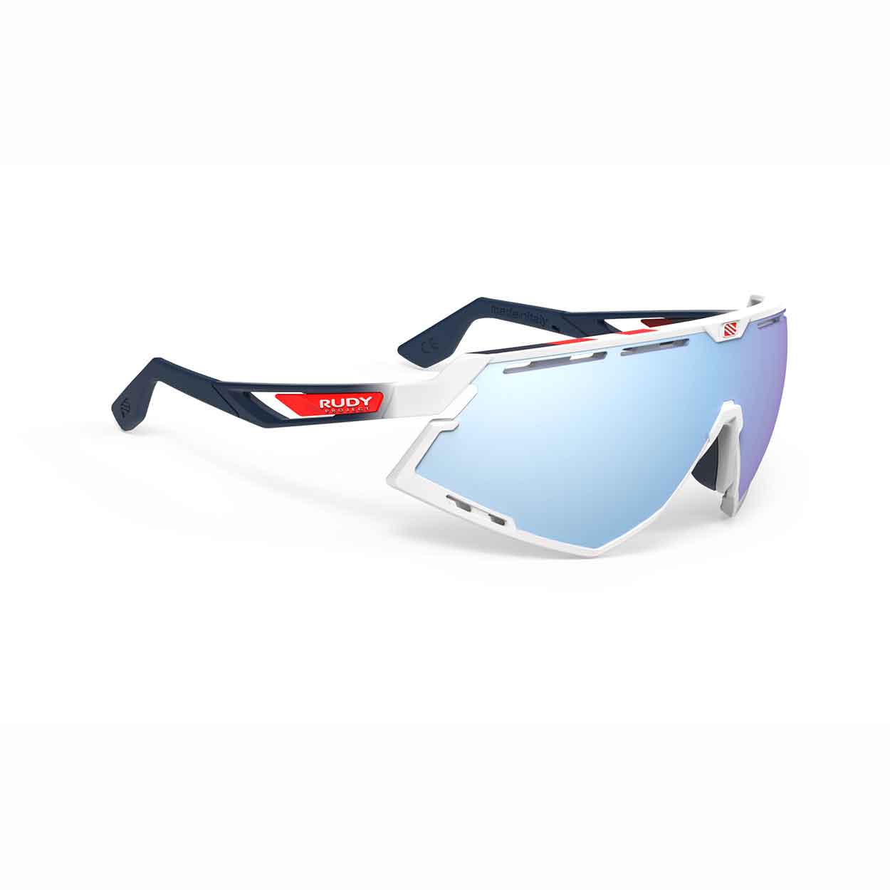 SP526869-0020 White Gloss - Fade Blue - Blue Red Stripes - Bumpers White / Multilaser Ice