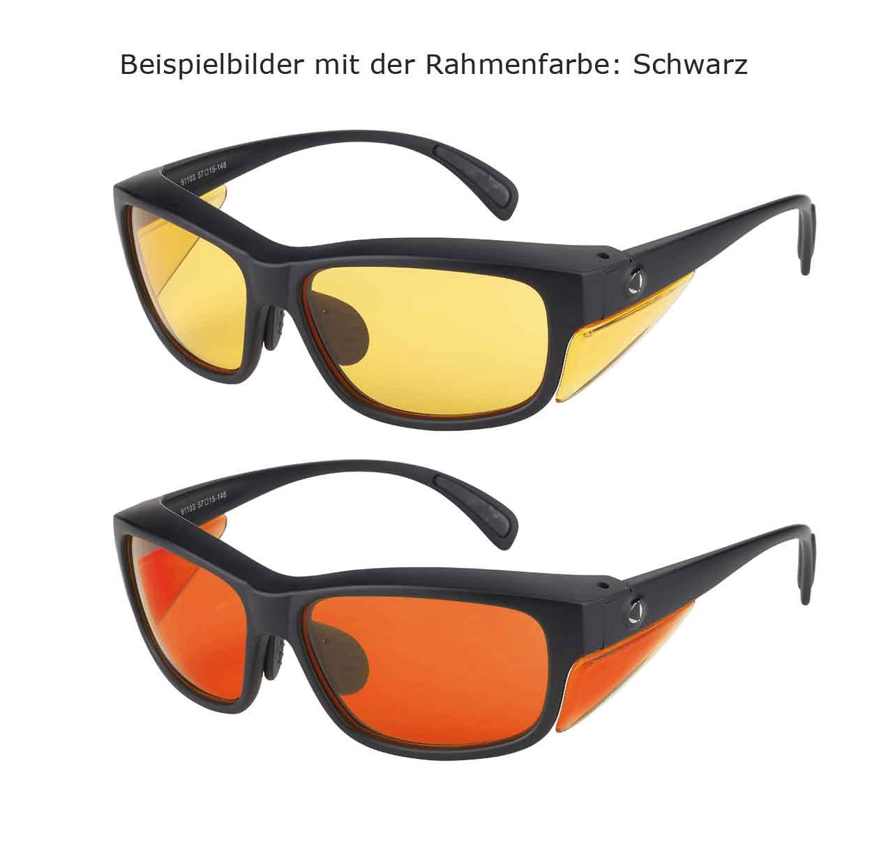 Schweizer_Kantenfilterbrille_LifeLine_schwarz Schweizer LifeLine Kanten- bzw. Comfortfilter Lichtschutzbrille