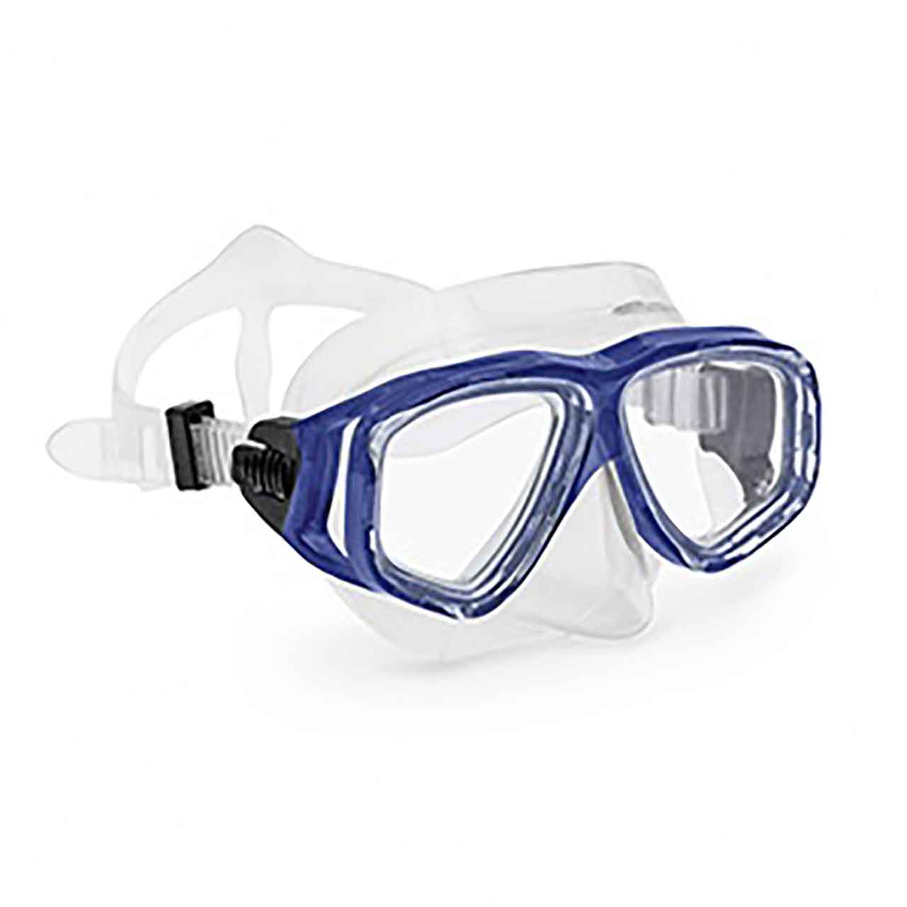 Tauchermaske_Blau_9470 Tauchermaske mit Sehstärke (ohne Hornhautverkrümmung)