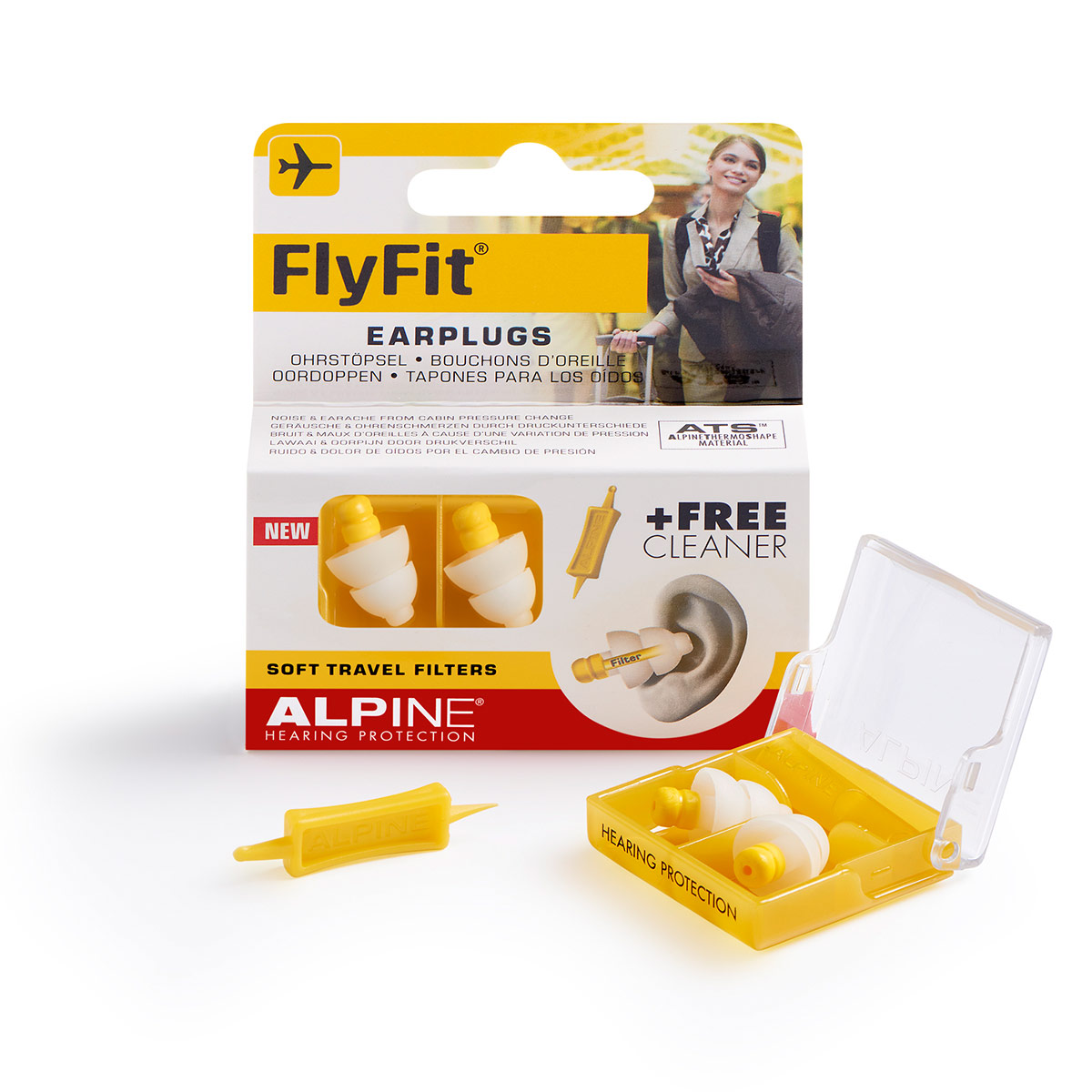 Alpine FlyFit Gehörschutz (1 Paar)