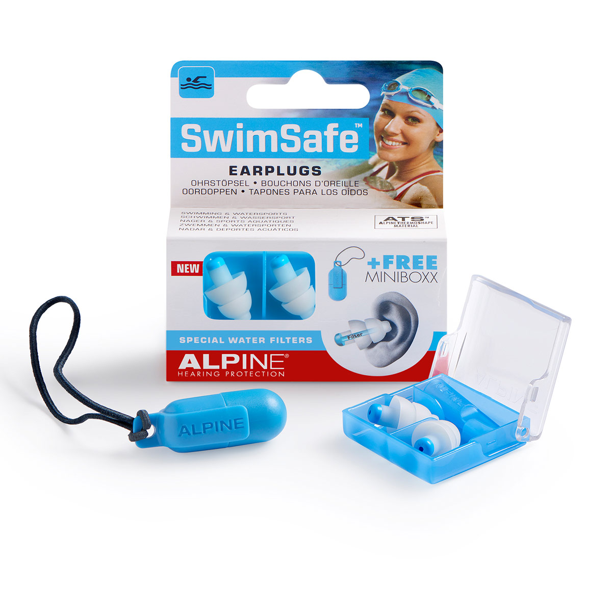 Alpine SwimSafe Gehörschutz (1 Paar)