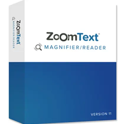 Upgrade ZoomText Vergrößerung und Sprachausgabe  (1 Versionsstufe)