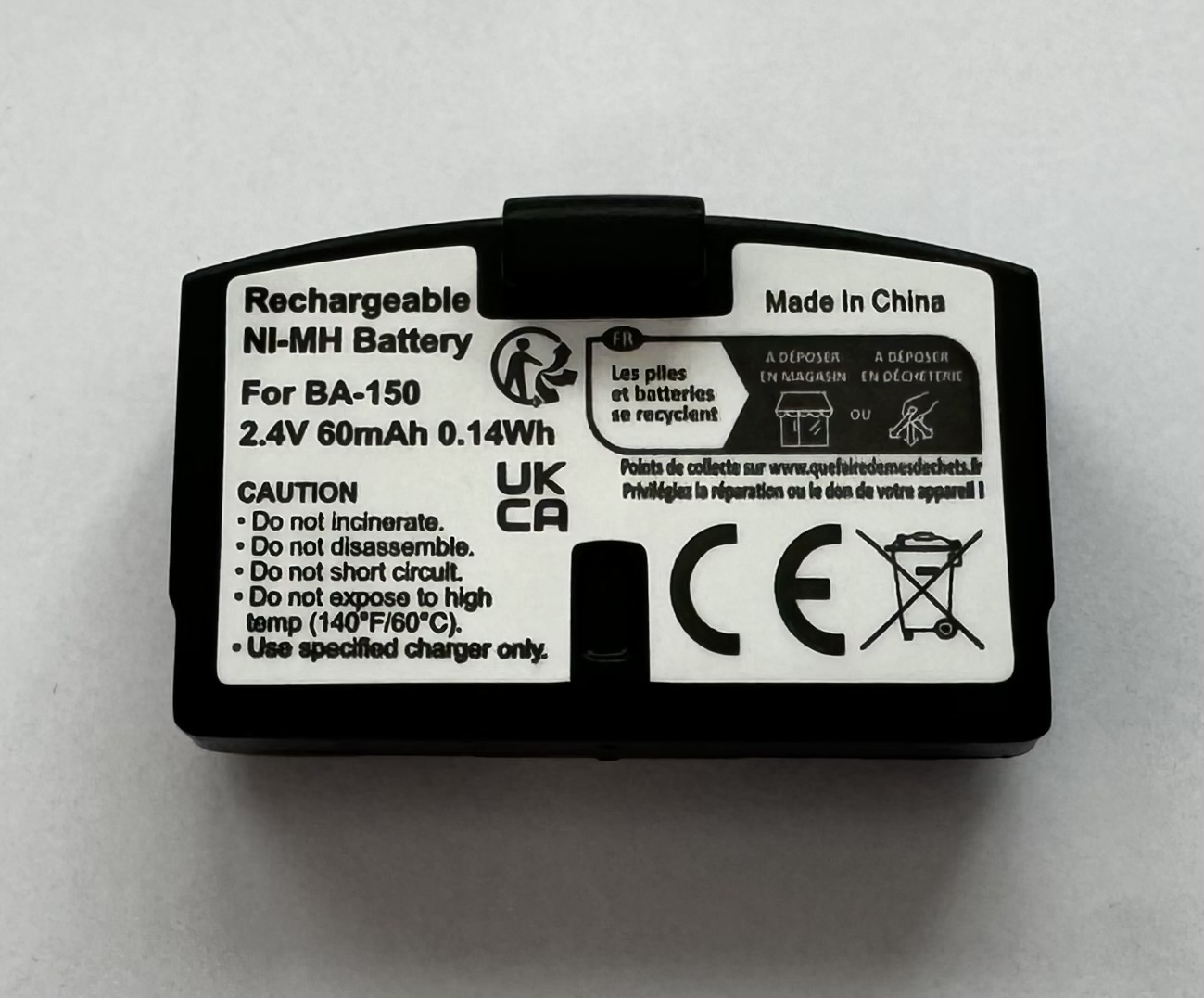 Alternativ Akku für Sennheiser Akku BA150 / BA151 Alternativ Akku für Sennheiser Akku BA150 / BA151