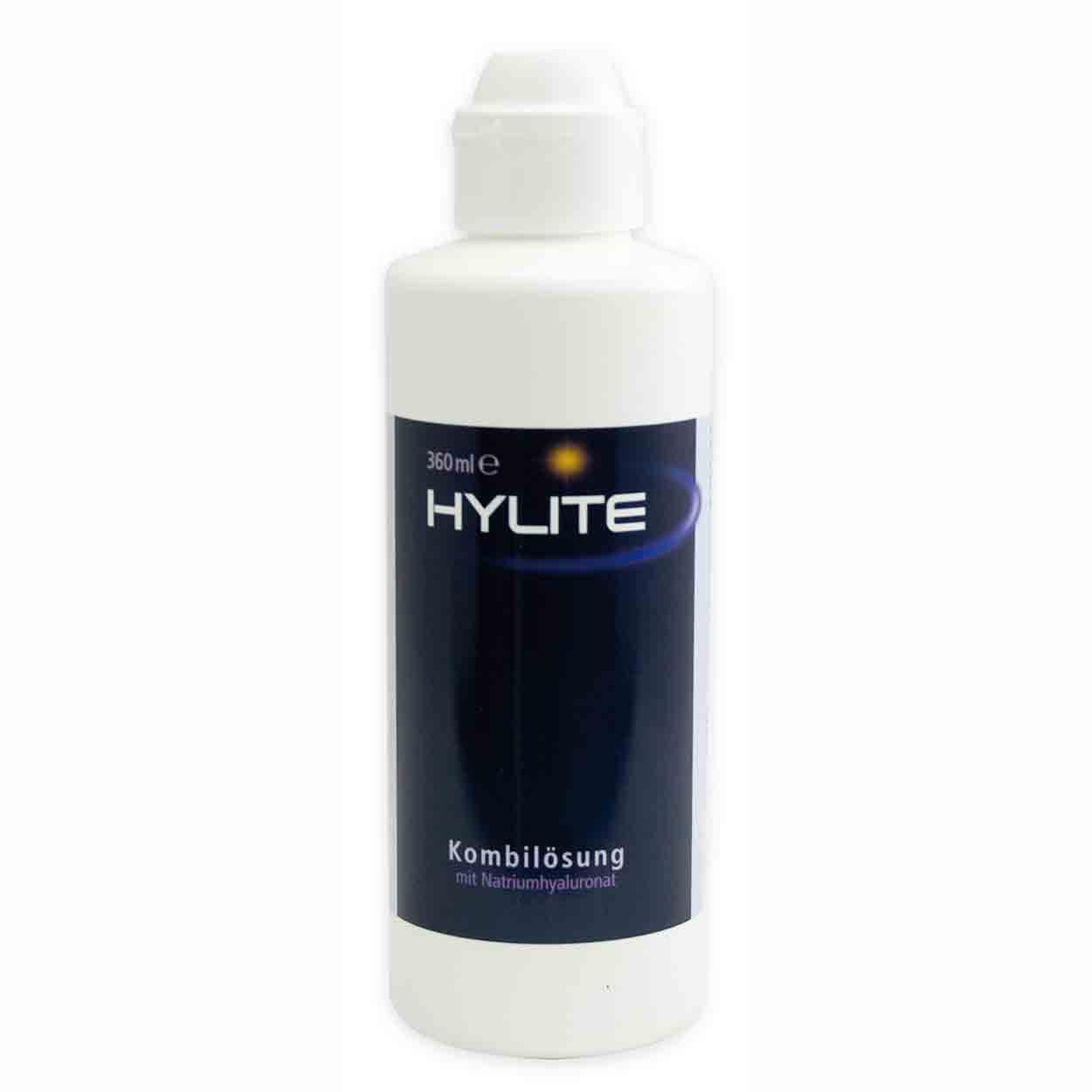Hilite360ml HYLITE Kombilösung Pflegemittel für weiche Kontaktlinsen bei uns online kaufen oder in Köln, Rösrath oder Lohmar
